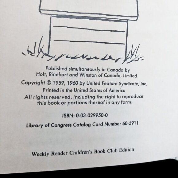 Nice Vintage Hardcover Edition of the Peanuts Book Go Fly a Kite, Charlie Brown - Picture 7 of 16